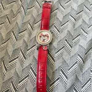Disney Red Minnie Mouse Watch